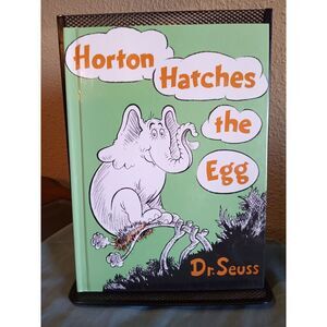 Horton Hatches the Egg By Dr Seuss, GROLIER BOOK CLUB EDITION 1968 Big Book Edit